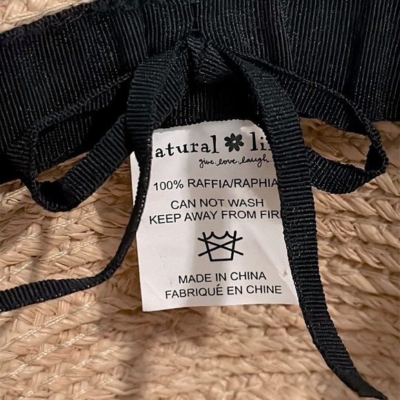 Natural Life Boater SUN Hat EUC - Picture 6 of 7